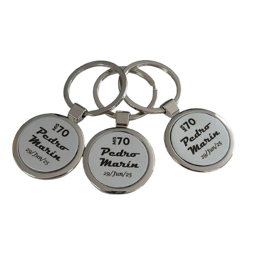 Pines metálicos personalizados trabajo 19