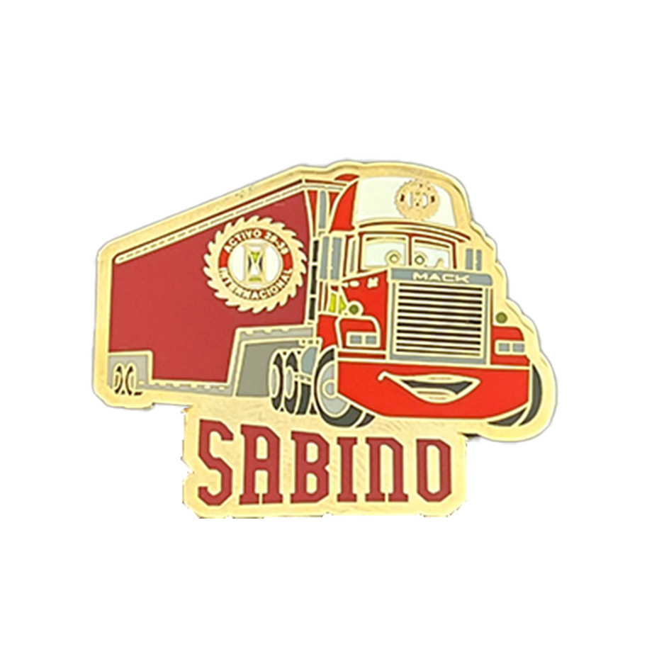 Pines metálicos personalizados trabajo 3