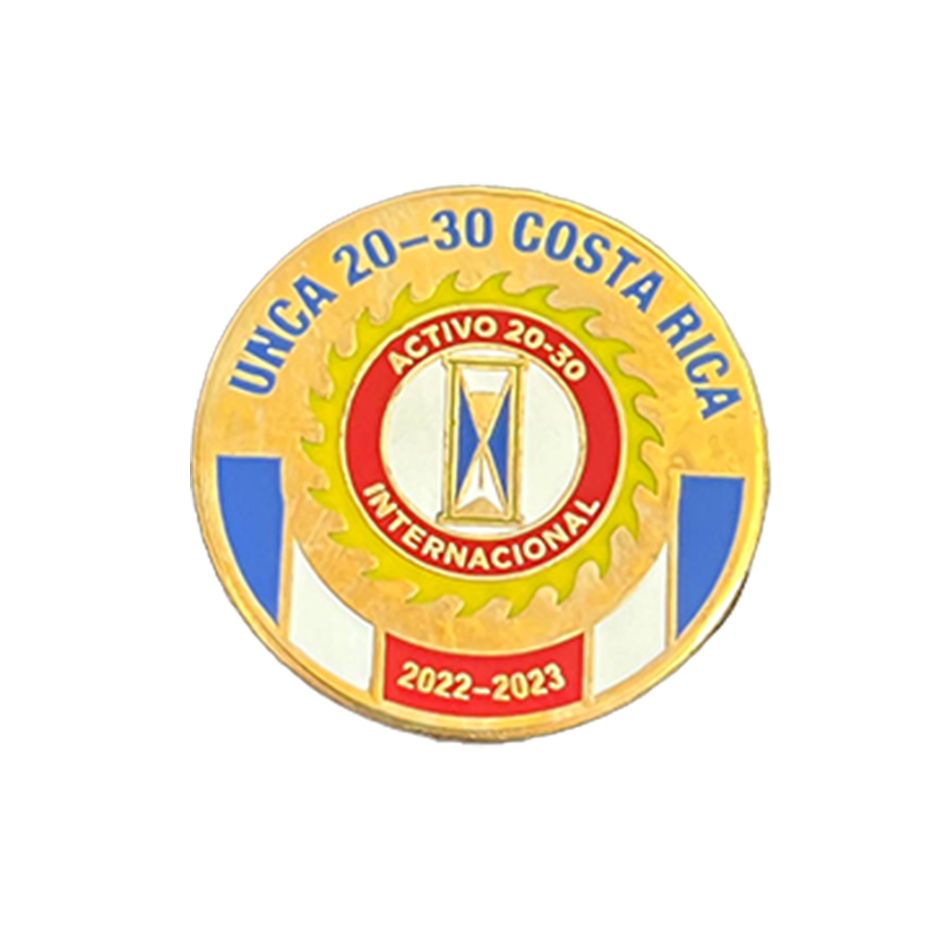 Pines metálicos personalizados trabajo 5